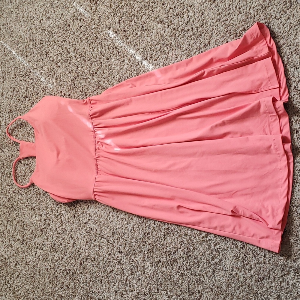 Adorable racer back midi dress
